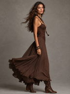 Julia | Rochie Lungă Vintage