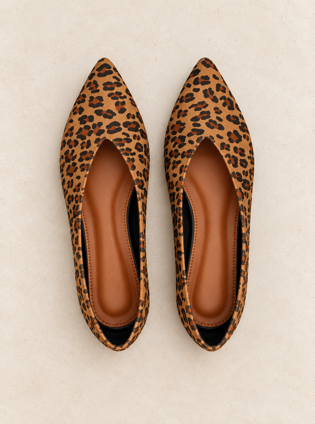 Valeria | Balerini cu imprimeu leopard