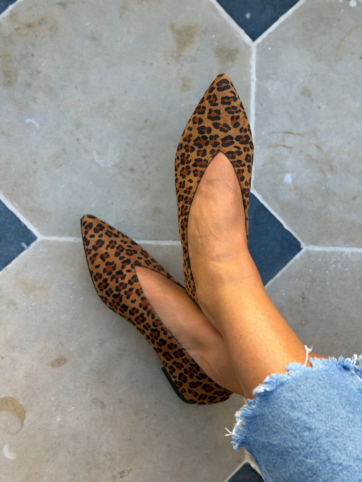 Valeria | Balerini cu imprimeu leopard