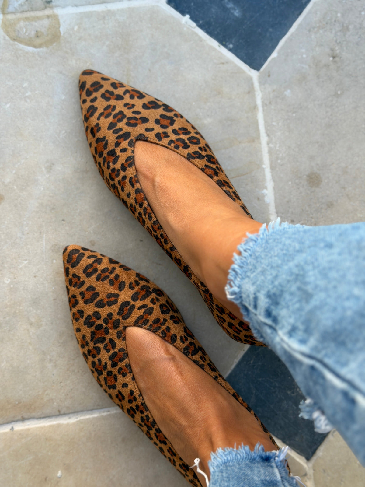 Valeria | Balerini cu imprimeu leopard