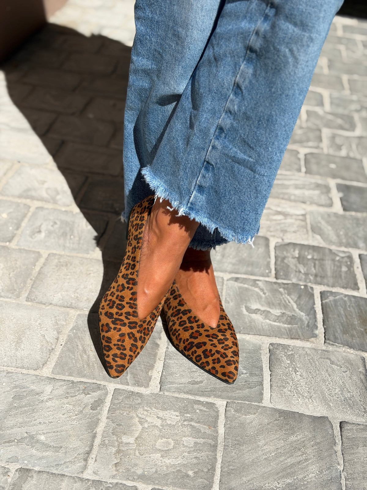 Valeria | Balerini cu imprimeu leopard